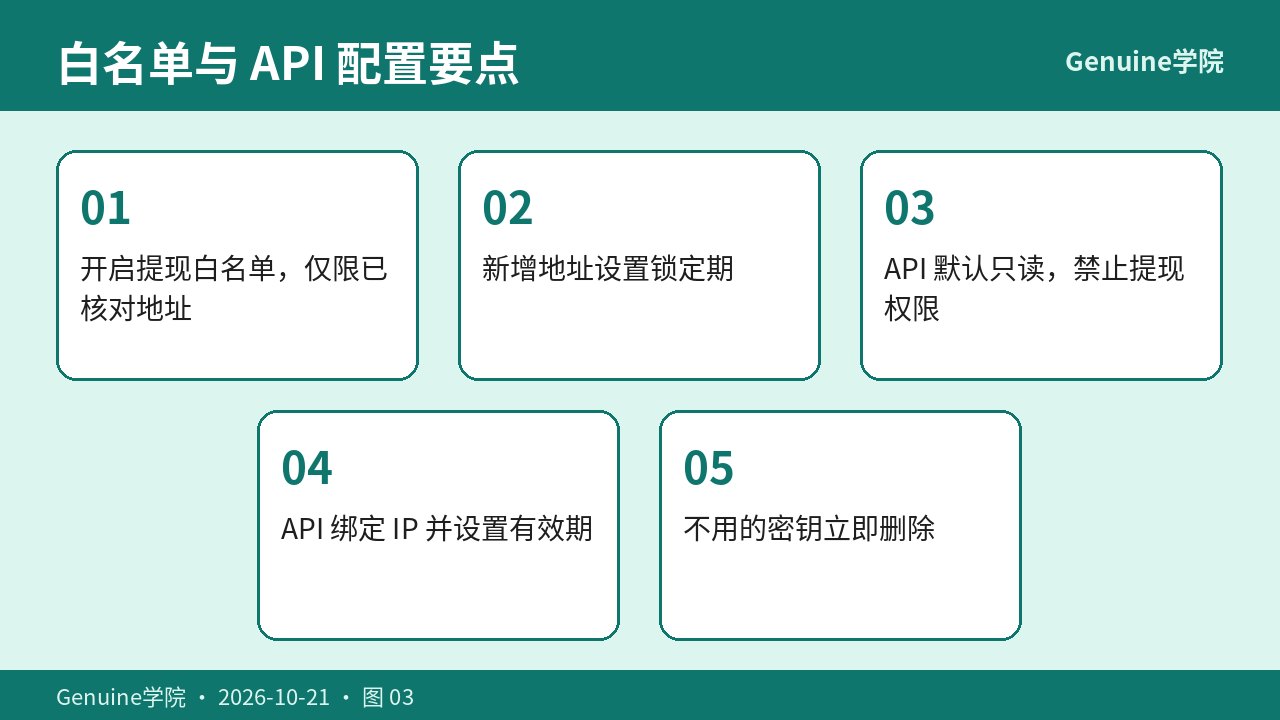 提现白名单与API最小权限配置