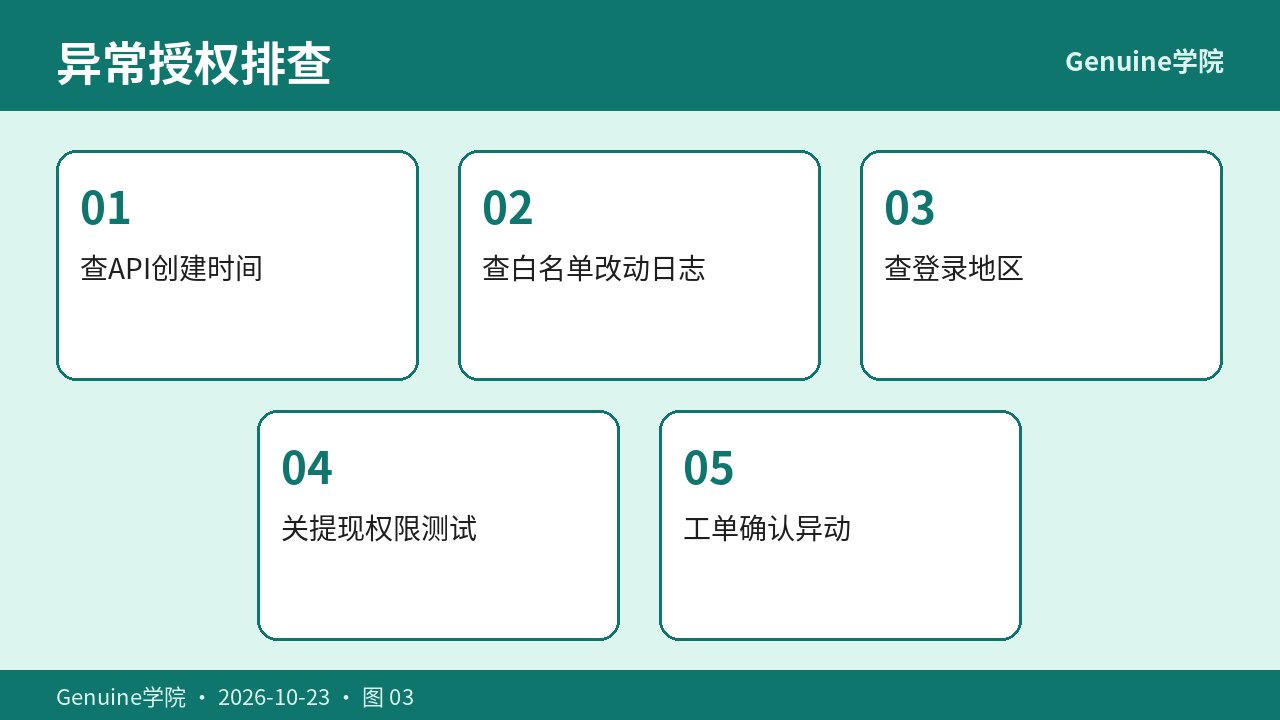 白名单复查与异常授权排查